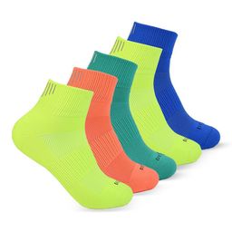 One8 Men Pack Of 5 Reflective Above Ankle Gym Socks-image-12