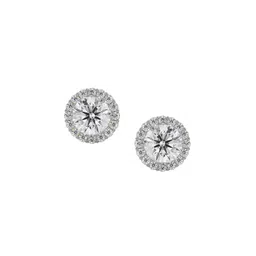 Emori 0.5 CT Halo Round Solitaire Studs-32