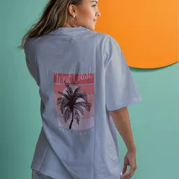 CORSICA Graphic Printed Drop-Shoulder Sleeves Oversized T-shirt-picture-5