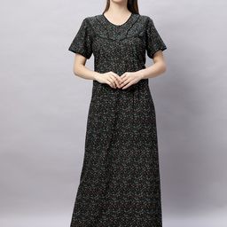 QUIRA Printed Maxi Nightdress-image-68