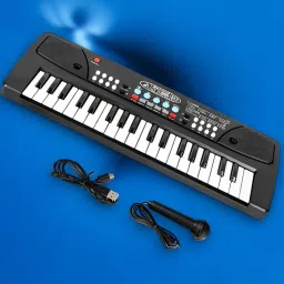 37-Key Musical Piano Keyboard with Microphone 430A1 Song Record Feaure_V737-image-35