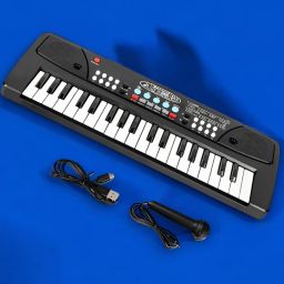 37-Key Musical Piano Keyboard with Microphone 430A1 Song Record Feaure_P326-image-25