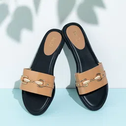 Inc 5 Women Open Toe Flats-image-97