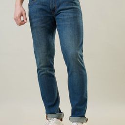 TIM PARIS Men Original Ferdinand Slim Tapered Fit Mid-Rise Light Fade Stretchable Jeans-picture-20