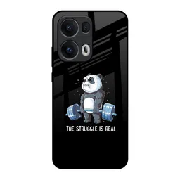 QRIOH Real Struggle Real Glass Case Oppo Reno13 Pro 5G-picture-4