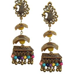 muccasacra Multicoloured Alloy Earrings-image-70