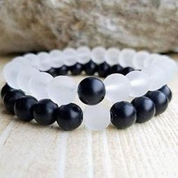 Divine souvenirs Unisex Set Of 2 Artificial Beaded Elasticated Bracelets-72