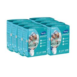 Dignity Set Of 8 Premium Pant Style Adult Diapers - M - 10Pcs Each-image-105