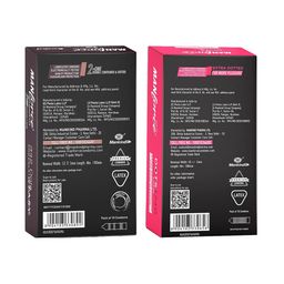 Manforce Men Set Of 2 Xotic Chocolate & Litchi Flavoured Condoms-10 Pc Each image 3