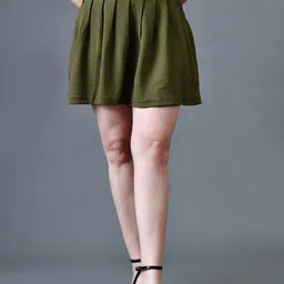 DressBerry Flared Mini Skirt-image-66
