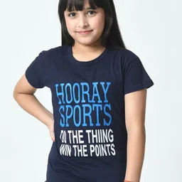 BAESD Girls Typography Printed T-shirt-picture-20