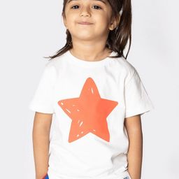 Reedoo Unisex Kids Bio Finish Graphic Printed Round Neck Cotton T-shirt-37