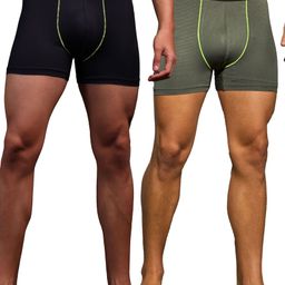 technosport Pack of 2 Solid Men Trunk-picture-19