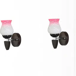 1ST TIME Pink & White Solid Glass Traditional Cylinder Wall Lamps Wall Lamps-picture-26