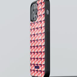 macmerise Geometric Printed iPhone 13 Pro Back Case Mobile Accessories-image-64