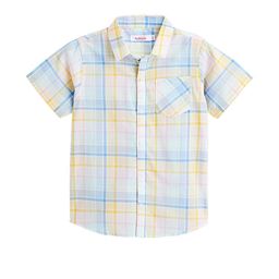 Hopscotch Boys Comfort Tartan Checks Cotton Casual Shirt-picture-5