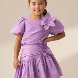 Angel & Rocket Girls Roxie Corsage Woven Skirt-image-75
