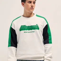 THE BEAR HOUSE Men Printed Cotton Pullover Sweatshirt-image-35