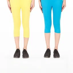 100LUCK Girls Pack Of 2 Capris-picture-8