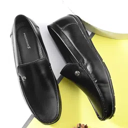 Provogue Men Slip-On Round Toe Loafers-image-63