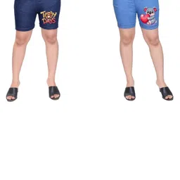 STYLOKAT Girls Blue Shorts-44