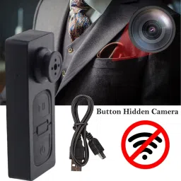 SNARIOVSN spy button spy camera CCTV Button Hidden Camera Spy Camera image 4