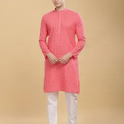 Anouk Men Thread Work Kurta-6