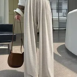 StyleCast Women Regular Fit High-Rise Easy Wash Pleated Trousers-image-54