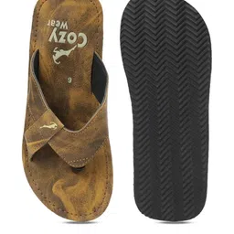 Cozy Wear Men Grey Flip Flops-picture-22