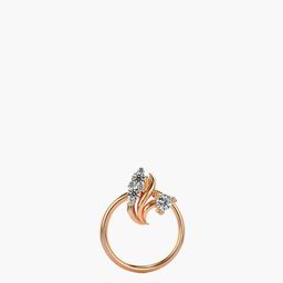VALANOVA Women 14 Kt Gold Nosepin with Diamond 0.22gms-image-54