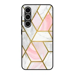QRIOH Geometrical Marble Real Samsung Galaxy S24 FE 5G Impact Resistant Back Case-image-50