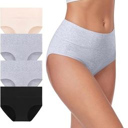 Diving Deep Pack Of 4 High-Rise Hipster Briefs DD09 S, G2, BHR 1 P_anties_4 PCS_4XL-image-59