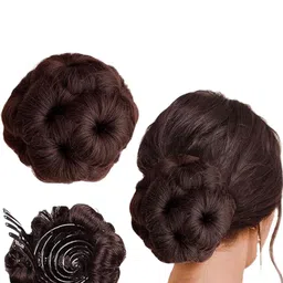 vister Claw-Based Curly Hair Juda Extension - Brown - 5.5 Inch-22