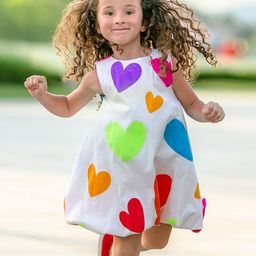 Anaario Print Organic Cotton Fit & Flare Dress-56