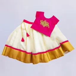STANWELLS KIDS Girls Ready to Wear Lehenga &-32