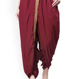 Bharatasya Women Single-Pleat Dhoti Pants-picture-18