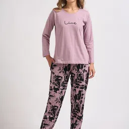 Juliana Dream Women Printed Pure Cotton Night suit-picture-20