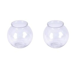 Somil Clear & Transparent Decorative Glass Fish Pot f-image-29