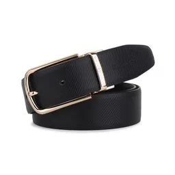JND Men Textured Leather Reversible Belt-image-60