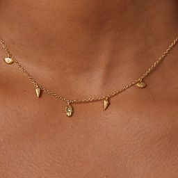 Just Lil Things Stone Studded Minimal Chain-18