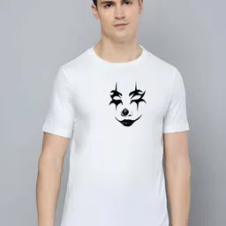 KAIDO Men Graphic Printed Round Neck Cotton T-shirt-picture-45