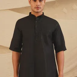 Noorkari Men Embroidered Chikankari Handloom Kurta-picture-41