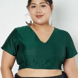 studio rasa Women Sheen Crop Top-image-69