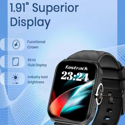 Fastrack Styler X2 1.91" 60Hz Fluid Display Bluetooth Smartwatch with Fast Charge image 4