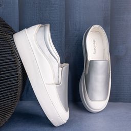 DressBerry Women Colourblocked Slip-On Sneakers-51