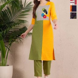 Anouk Rustic Women Pack Of 4 Ethnic Motifs Printed Kurta-image-94