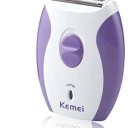 Kemei KM-280R Ladies Portable Rechargeable Shaver full Body Grooming Kit Body Groomer 45 minRuntime 0 Length Settings-14