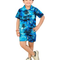 Arshia Fashions Boys Printed Shirt with Shorts-image-51