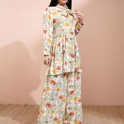 Vishudh Printed Tunic With Trouser Co-Ords-picture-10