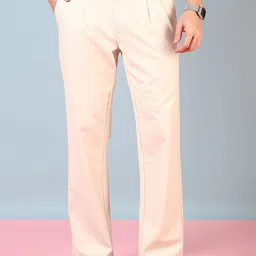 V-Mart Men Pleated Chinos Trousers-image-24